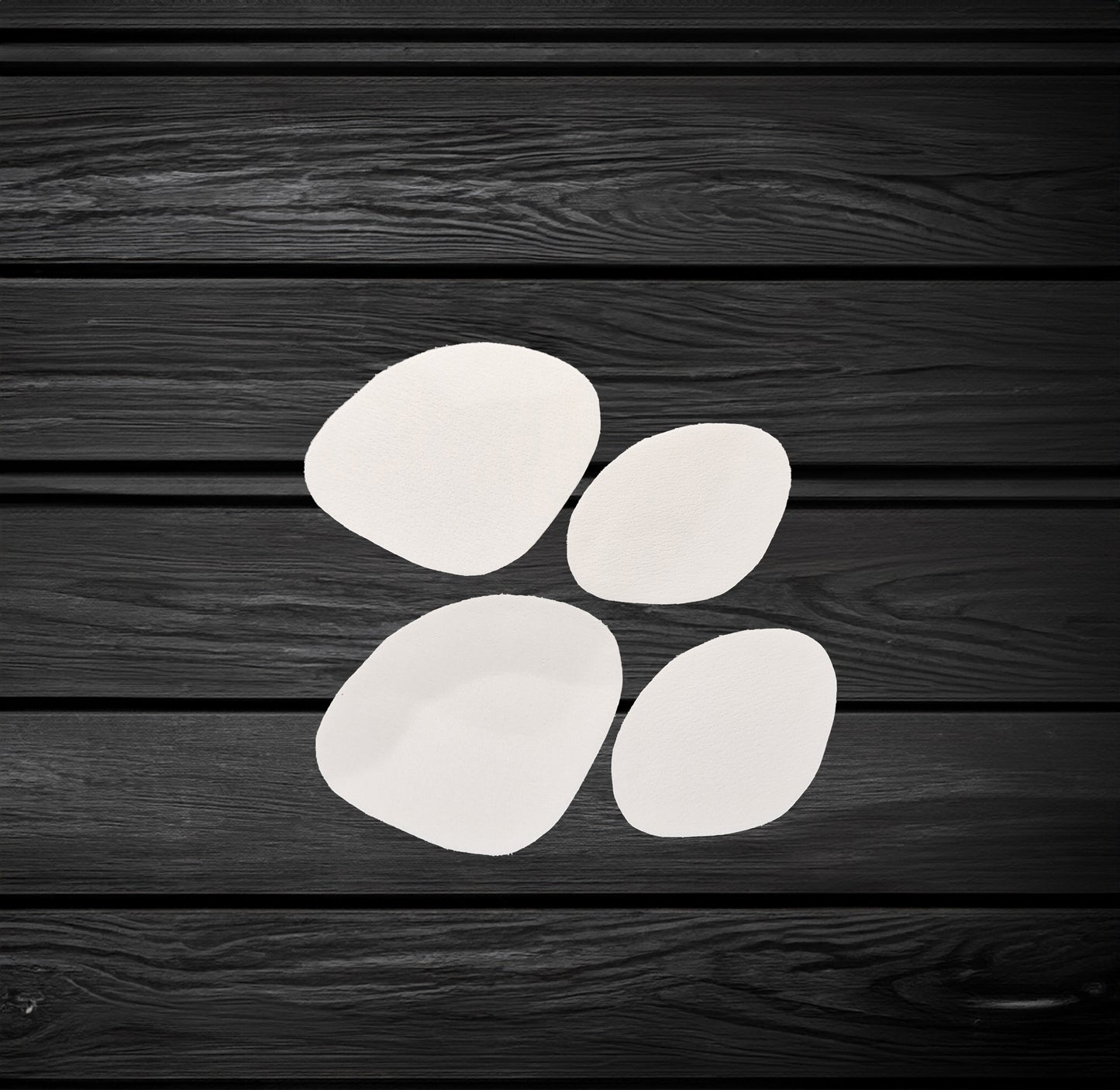 Selvklebende hæl-lapp HVIT