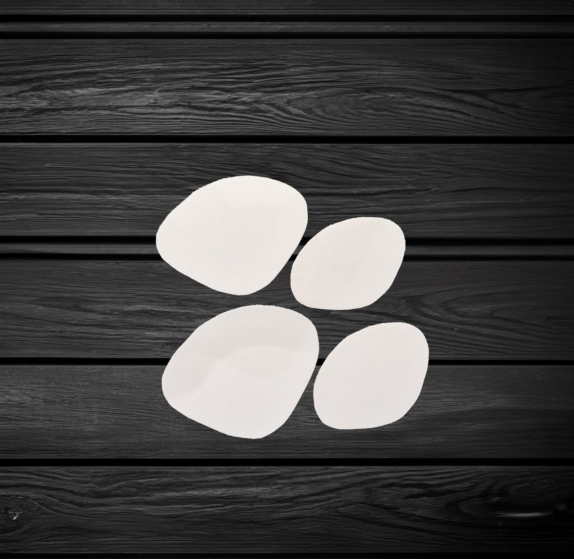 Selvklebende hæl-lapp HVIT