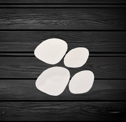 Selvklebende hæl-lapp HVIT