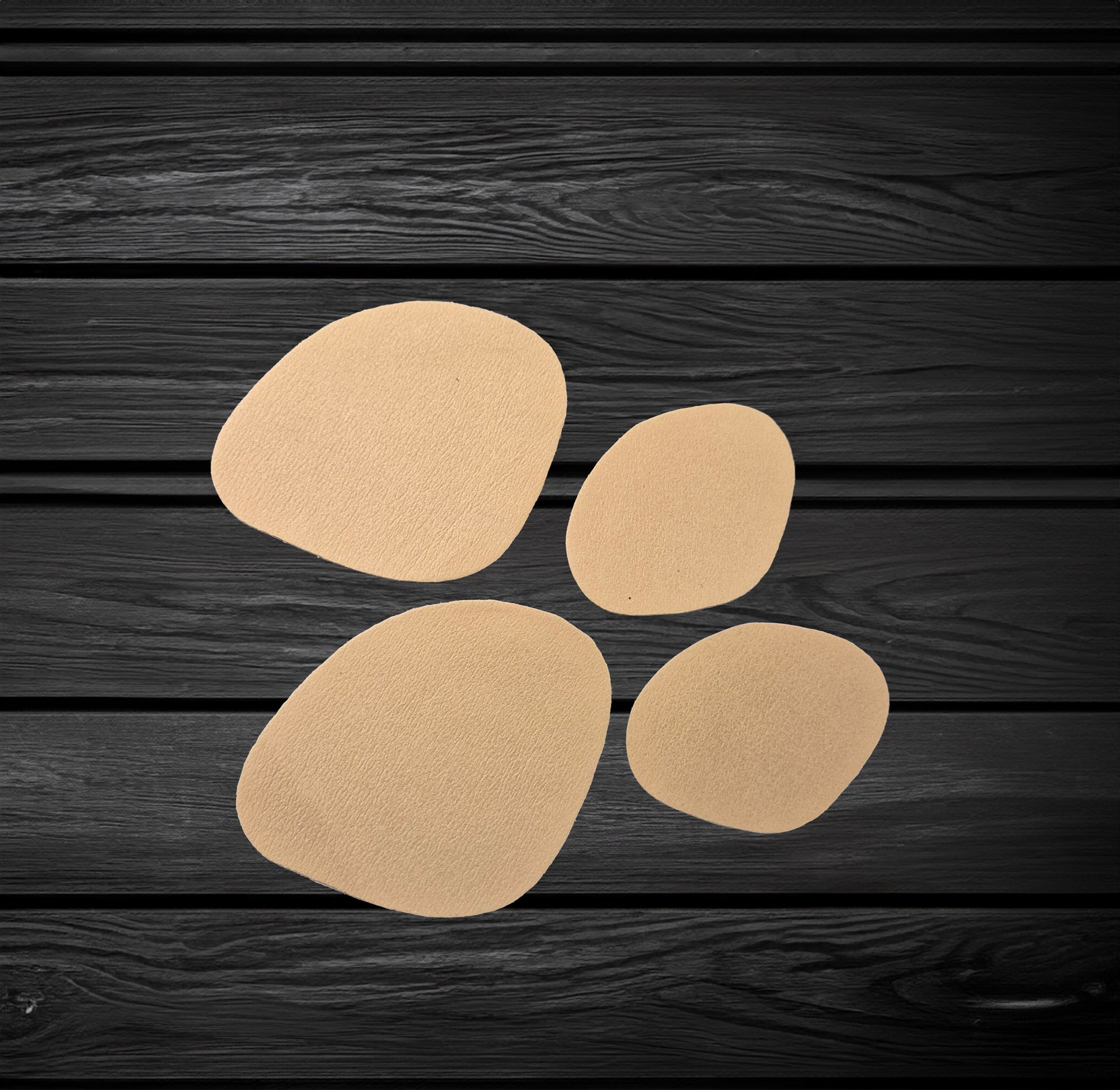 Selvklebende hæl-lapp NUDE