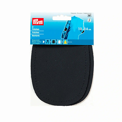 Sorte skinnlapper, 10 x 14 cm