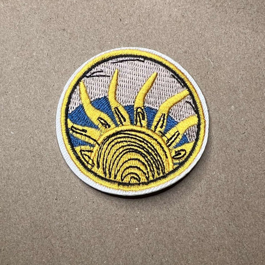 Brodert strykemerke av sol
