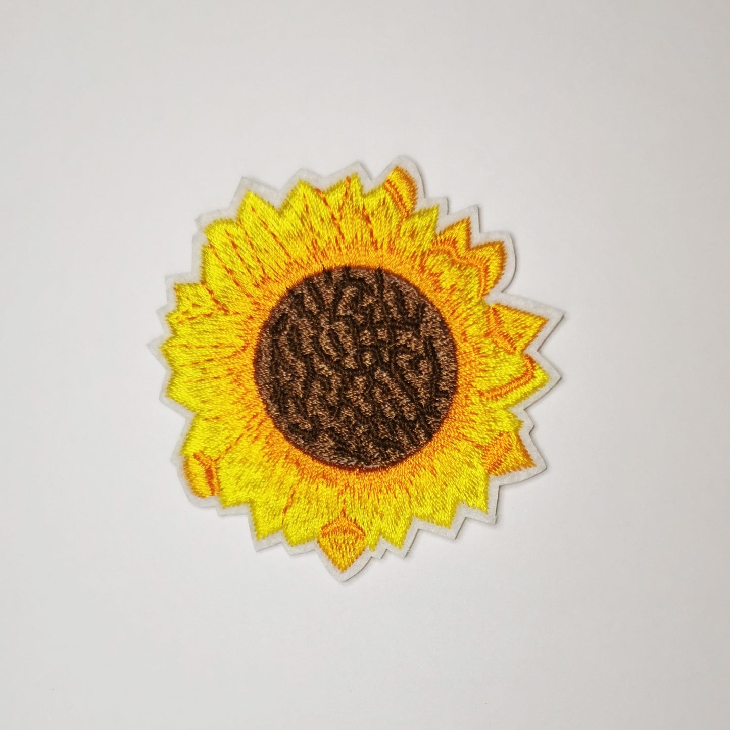 Brodert strykemerke av solsikke