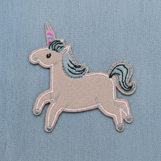 Strykelapp ENHJØRNING ROSA