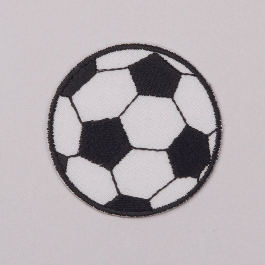 Brodert strykelapp fotball stor