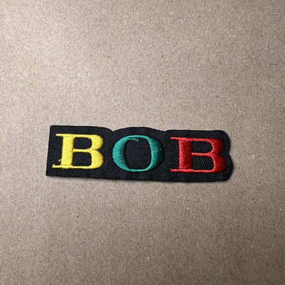 Brodert strykemerke Retro Band