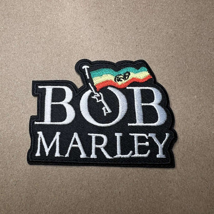 Brodert strykemerke Retro Band