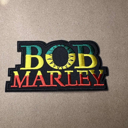 Brodert strykemerke Retro Band