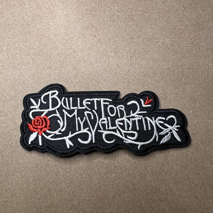 Brodert strykemerke Retro Band