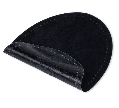 Strykelapp imitert semsket skinn 2stk