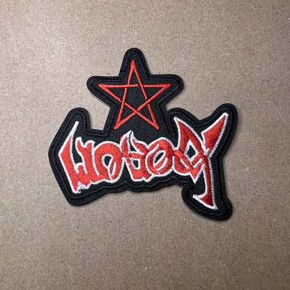 Brodert strykemerke Retro Band