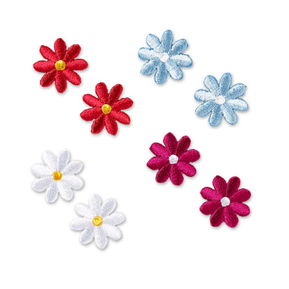 Strykemerke – Blomster Flerfarget