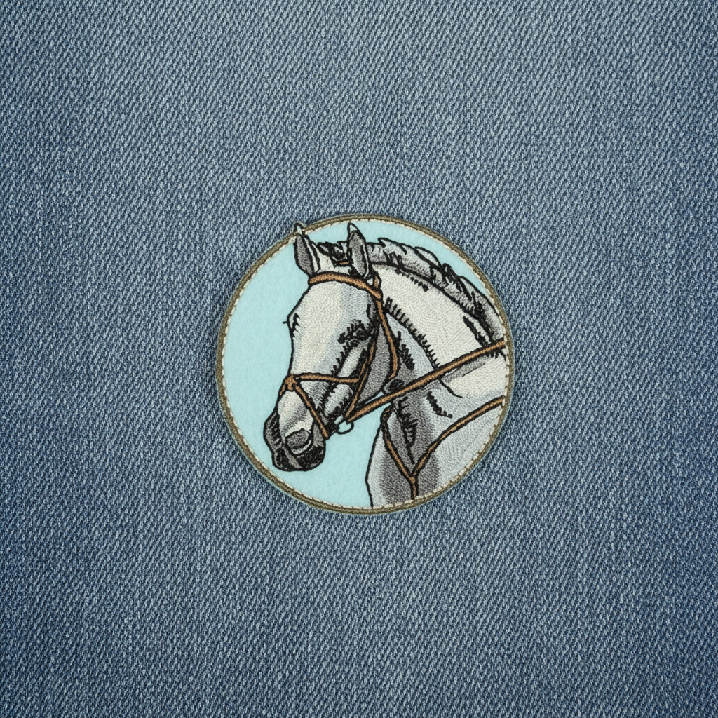 Strykemerke – Hest rund