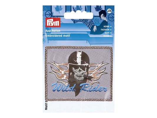 Brodert strykemerke av Wild Rider