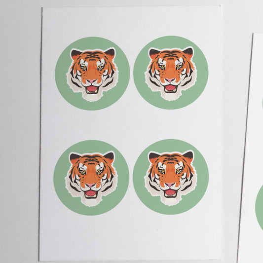 Klistremerker av Tigerhode