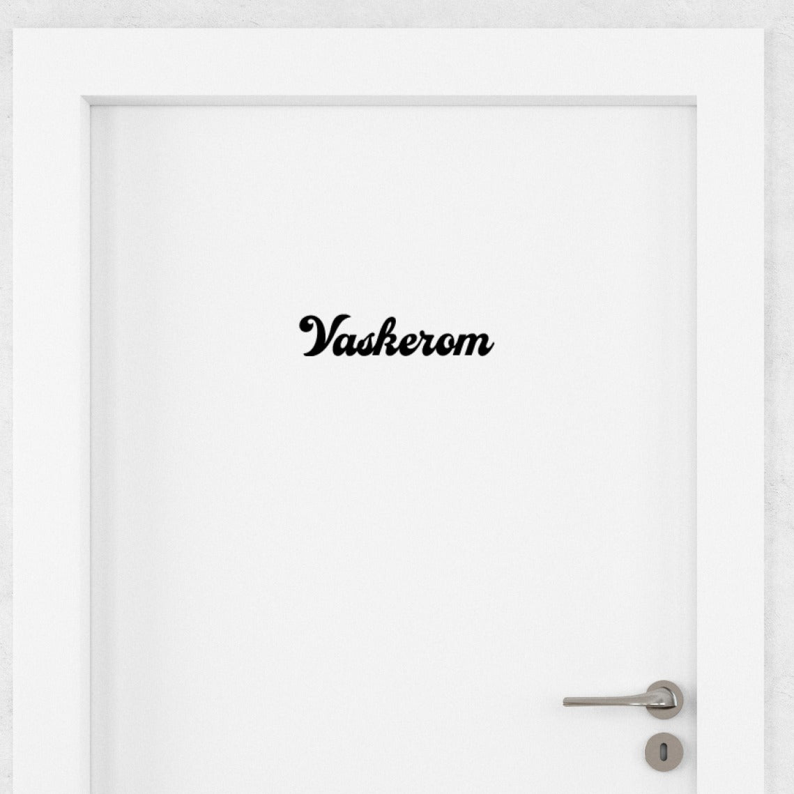 Vaskerom Wallsticker