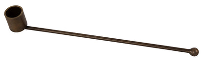 Lyseslukker antikk gull metall 25cm