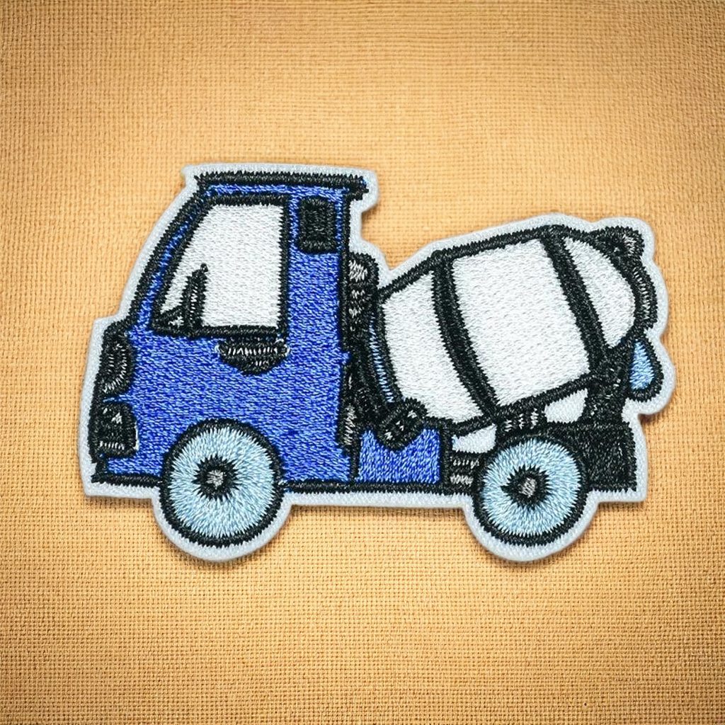 Betongbil Strykelapp