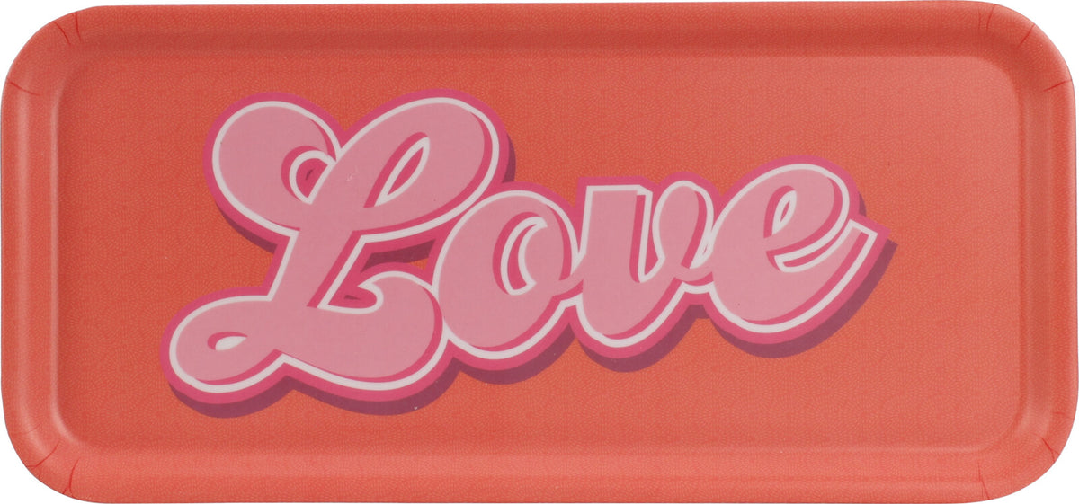 Retro serveringsbrett 32 x 15 cm