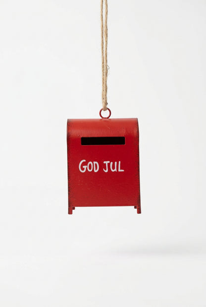 nostalgisk juletrepynt god jul