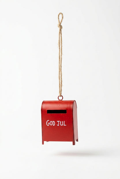 nostalgisk juletrepynt god jul