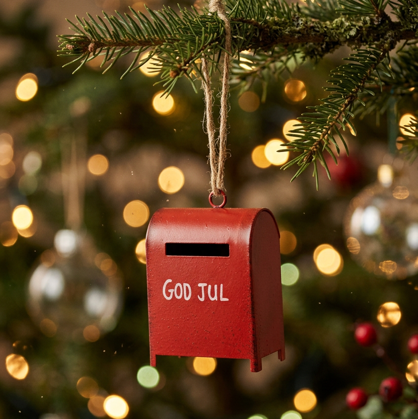 Nostalgisk juleornament
